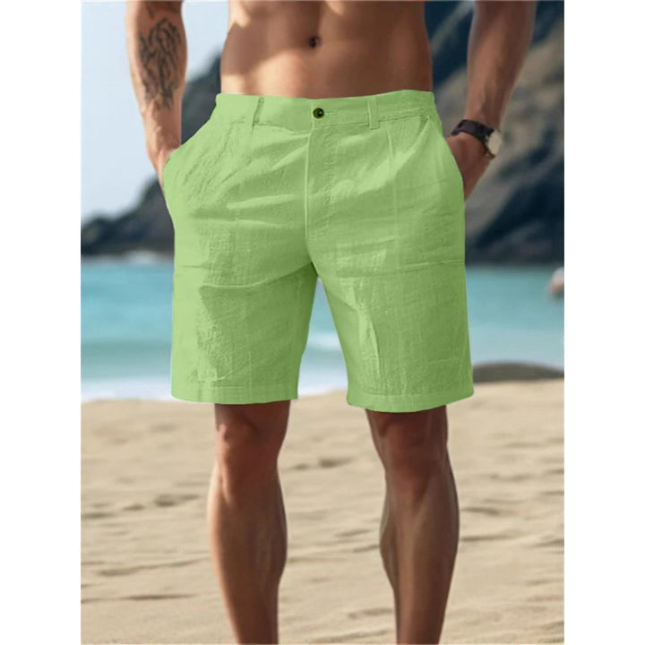 Herrarnas badshorts med snabbtorkande material och praktiska sidofickor Mirla-Eva Jonsson