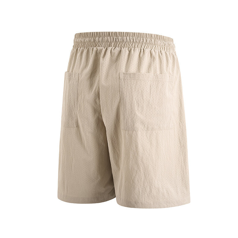 Herrarnas bekväma fritidsshorts med elastisk midja och praktiska fickor Eva Jonsson-Eva Jonsson