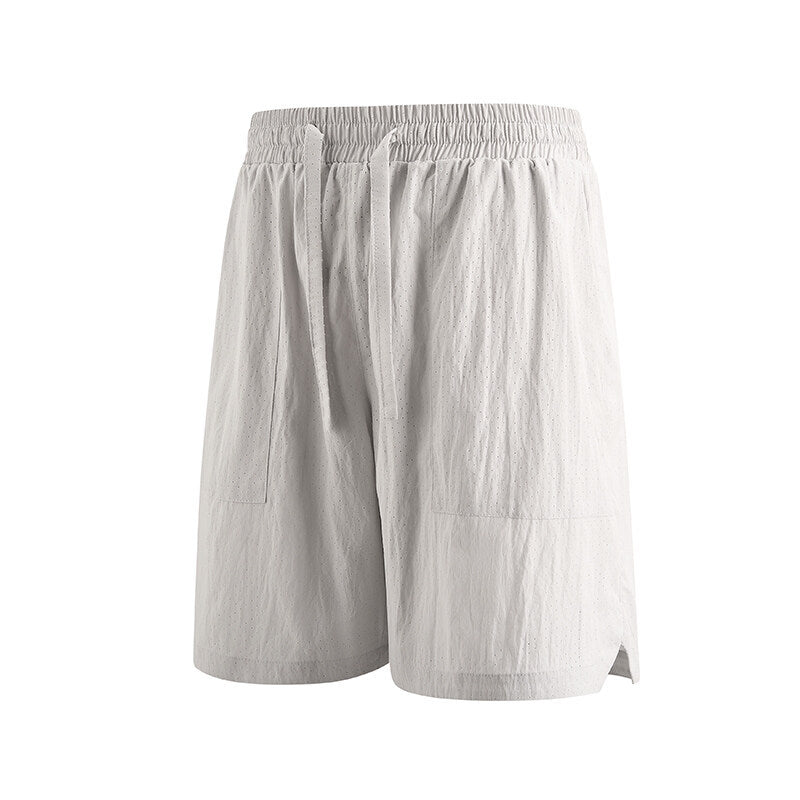 Herrarnas bekväma fritidsshorts med elastisk midja och praktiska fickor Eva Jonsson-Eva Jonsson