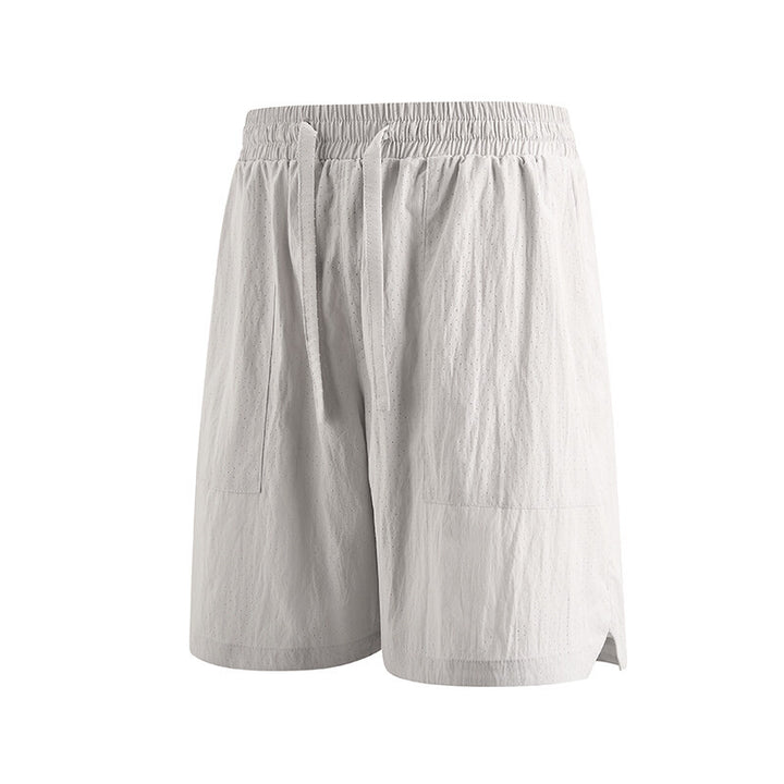 Herrarnas bekväma fritidsshorts med elastisk midja och praktiska fickor Eva Jonsson-Eva Jonsson