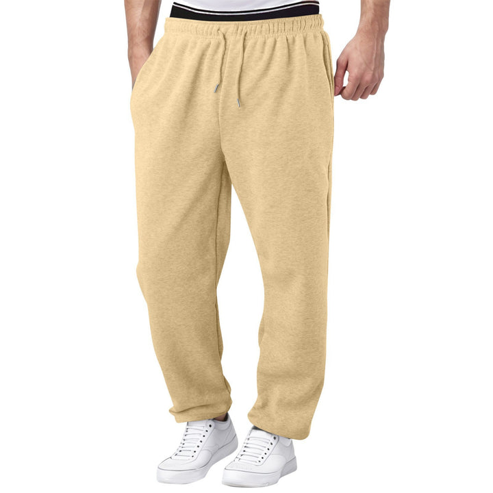 Herrarnas bekväma joggingbyxor med elastisk midja och sidfickor Mirla-Eva Jonsson