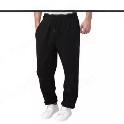 Herrarnas bekväma joggingbyxor med elastisk midja och sidfickor Mirla-Eva Jonsson