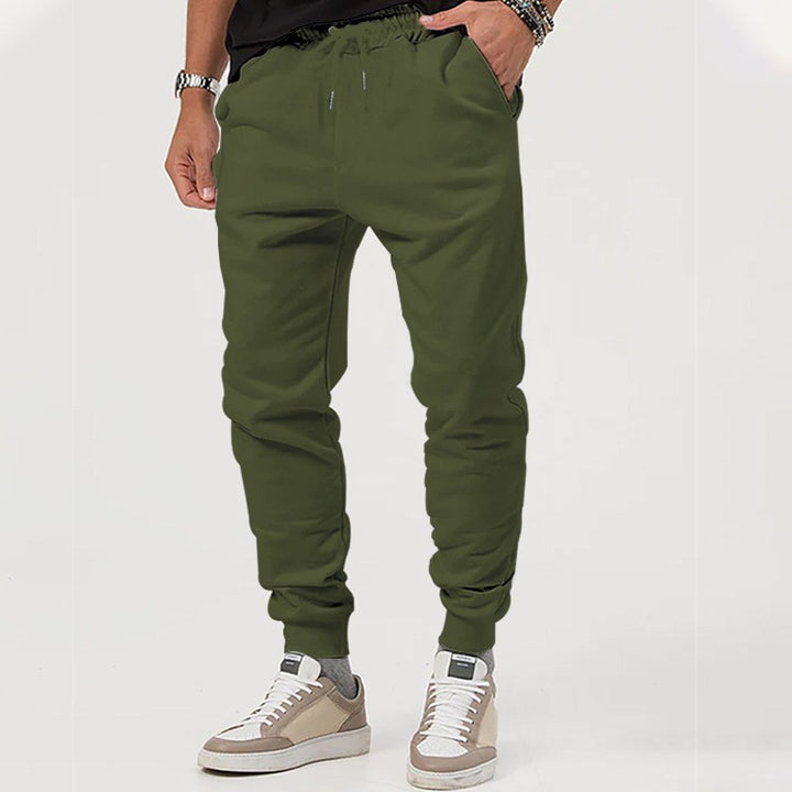 Herrarnas bekväma sweatpants med elastisk midja och sidofickor Eva Jonsson-Eva Jonsson
