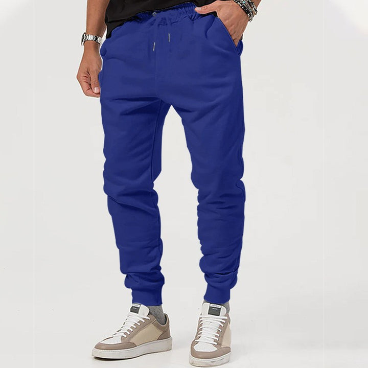 Herrarnas bekväma sweatpants med elastisk midja och sidofickor Eva Jonsson-Eva Jonsson