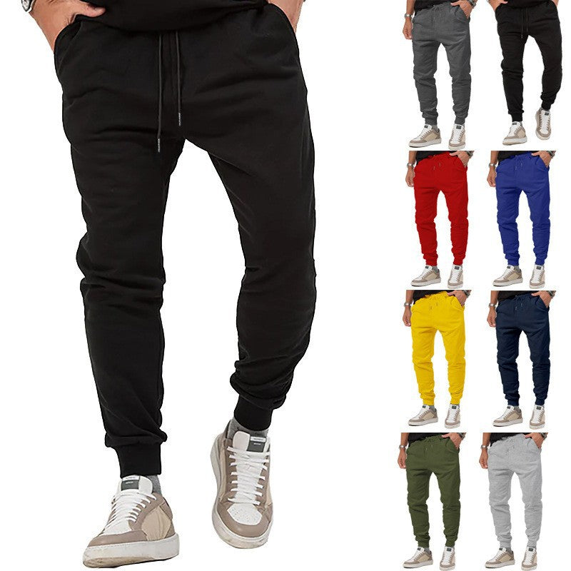 Herrarnas bekväma sweatpants med elastisk midja och sidofickor Eva Jonsson-Eva Jonsson