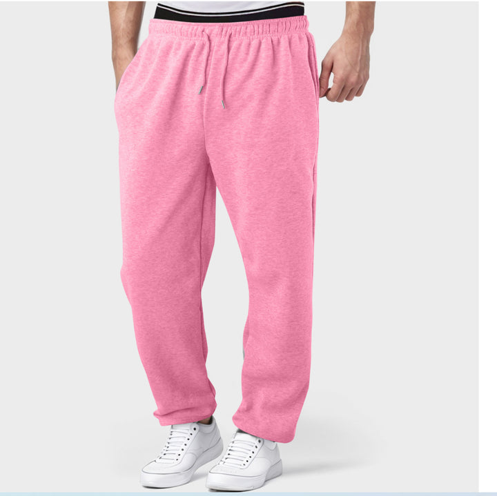 Herrarnas bekväma sweatpants med elastisk midja och sidofickor Mirla-Eva Jonsson