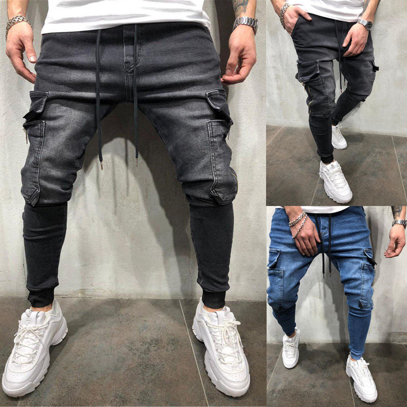 Herrarnas cargo-joggingbyxor med modernt slim-fit snitt och praktiska fickor Eva Jonsson-Eva Jonsson