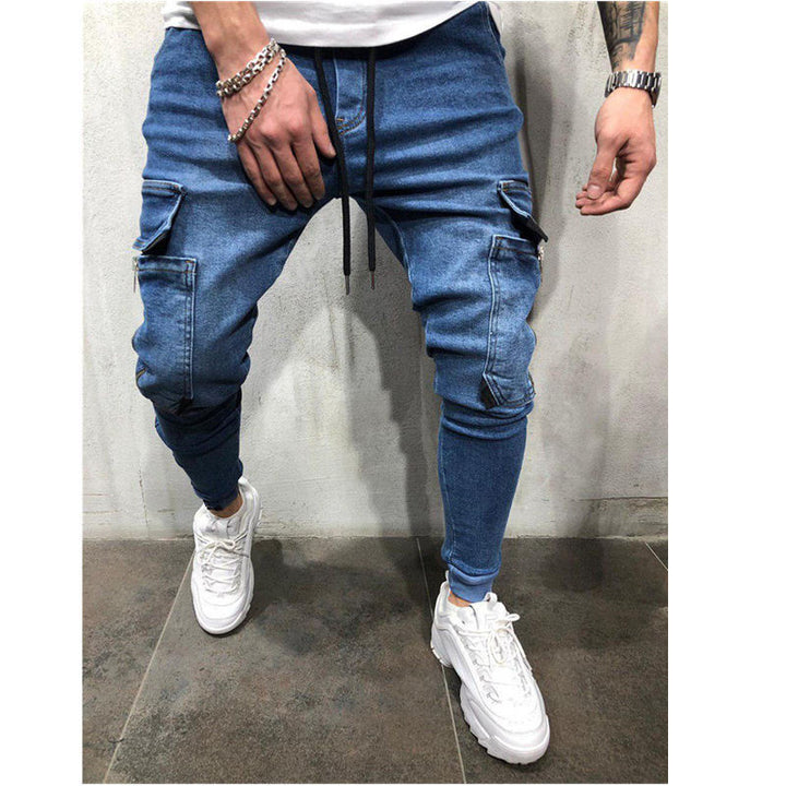 Herrarnas cargo-joggingbyxor med modernt slim-fit snitt och praktiska fickor Mirla-Eva Jonsson
