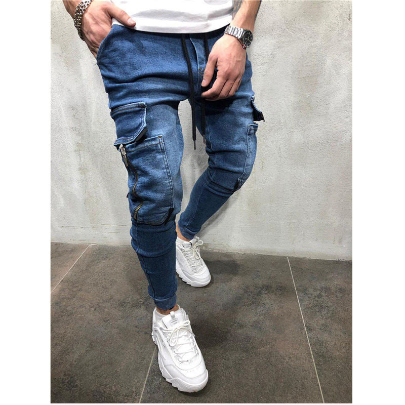 Herrarnas cargo-joggingbyxor med modernt slim-fit snitt och praktiska fickor Mirla-Eva Jonsson