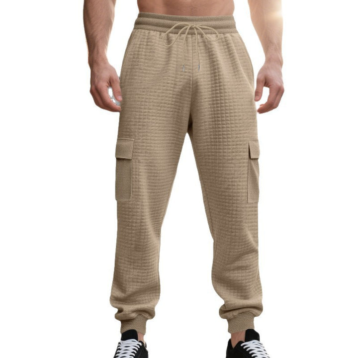 Herrarnas cargo-joggingbyxor med praktiska sidofickor och elastisk midja Mirla-Eva Jonsson