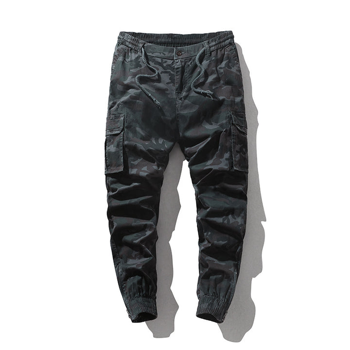 Herrarnas cargo joggingsbyxor med praktiska fickor och elastisk midja Mirla-Eva Jonsson