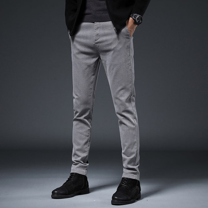 Herrarnas chino-byxor i modern passform Mirla-Eva Jonsson