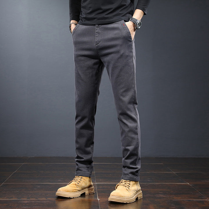 Herrarnas chino-byxor i modern passform Mirla-Eva Jonsson