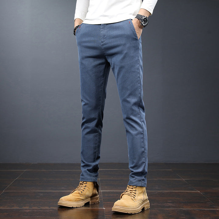 Herrarnas chino-byxor i modern passform Mirla-Eva Jonsson