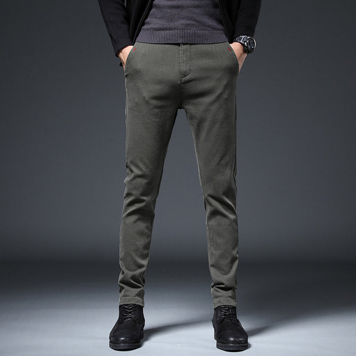 Herrarnas chino-byxor i modern passform Mirla-Eva Jonsson