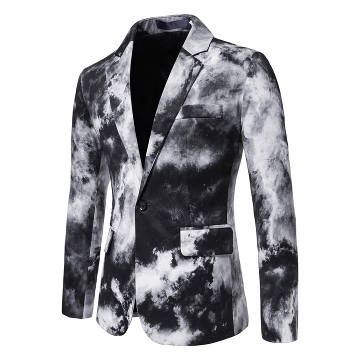 Herrarnas eleganta blazer i modern molnmönster Mirla-Eva Jonsson