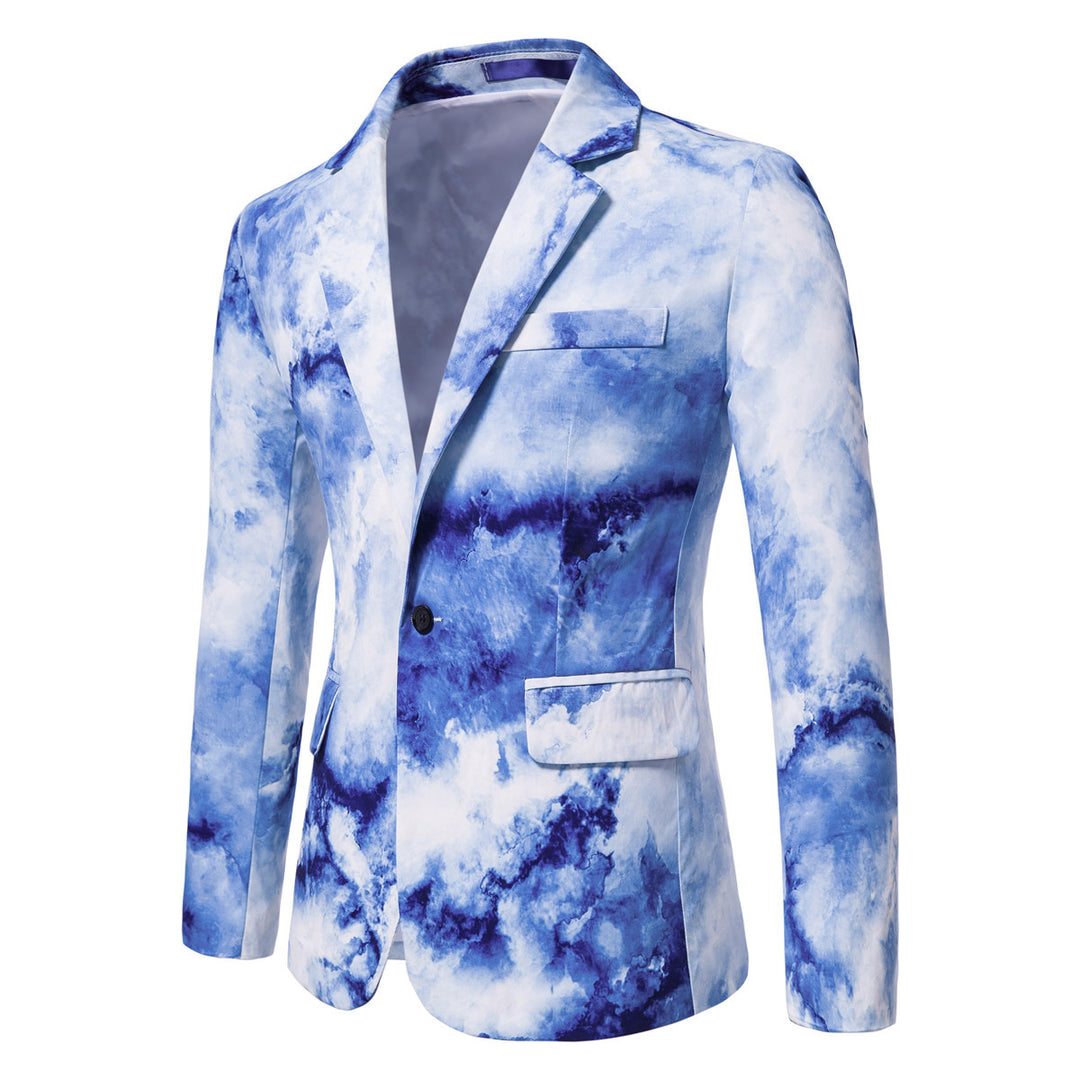 Herrarnas eleganta blazer i modern molnmönster Mirla-Eva Jonsson