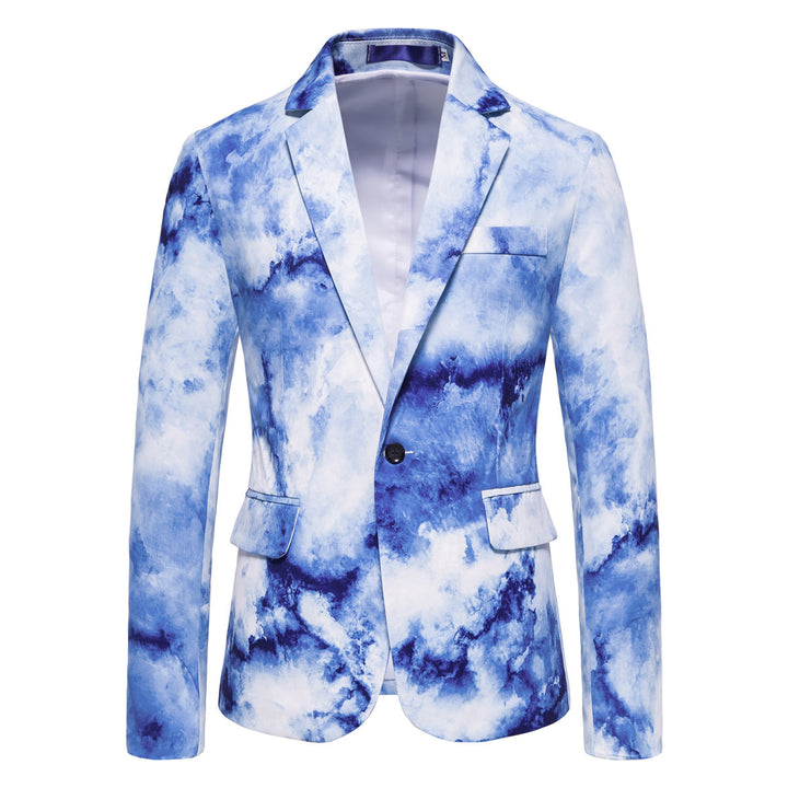 Herrarnas eleganta blazer i modern molnmönster Mirla-Eva Jonsson