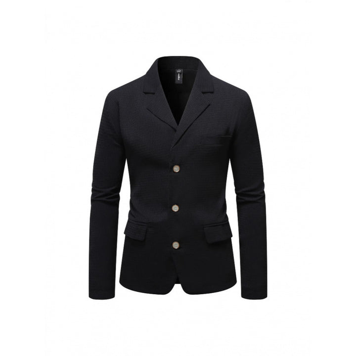 Herrarnas eleganta blazer med strukturerad design och praktiska fickor Eva Jonsson-Eva Jonsson