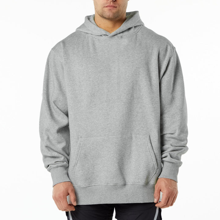 Herrarnas eleganta hoodie med praktisk kängurufickdesign Mirla-Eva Jonsson