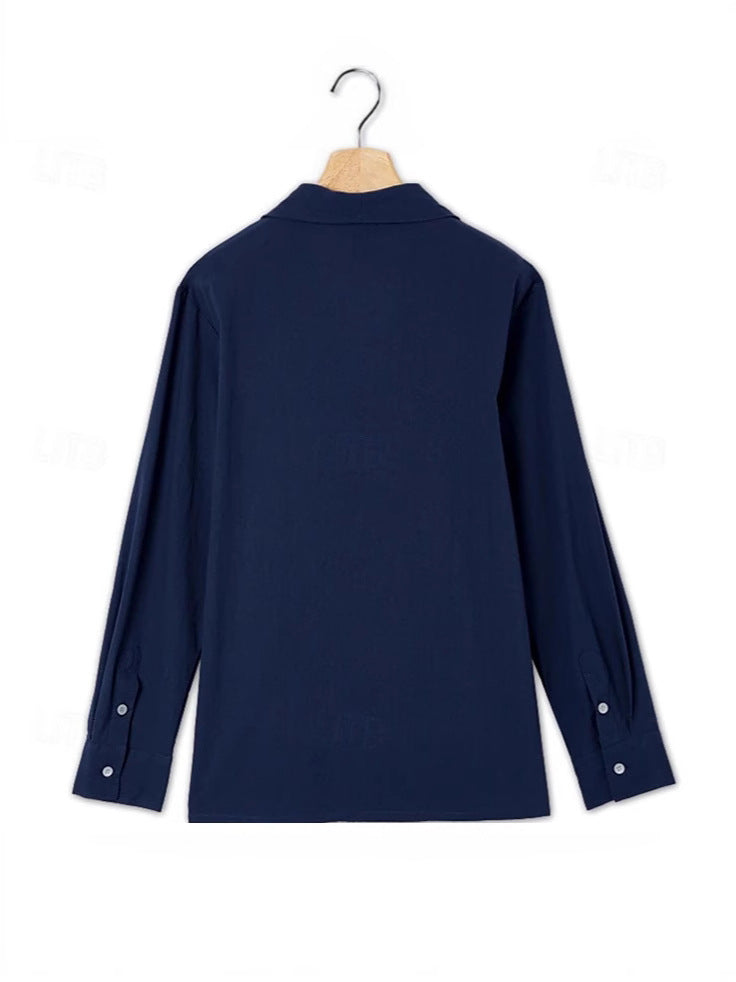Herrarnas eleganta linneblazer med dubbel knapprad Eva Jonsson-Eva Jonsson