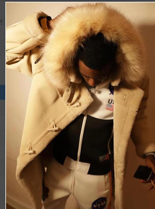 Herrarnas eleganta parka med lyxig konstpälskrage Eva Jonsson-Eva Jonsson