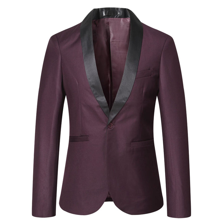 Herrarnas eleganta smoking-blazer med satinerad reversbesättning Mirla-Eva Jonsson