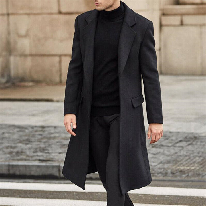 Herrarnas eleganta ullkappa i minimalistisk design Eva Jonsson-Eva Jonsson