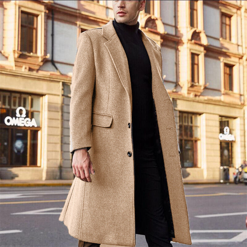 Herrarnas eleganta ullkappa i minimalistisk design Eva Jonsson-Eva Jonsson