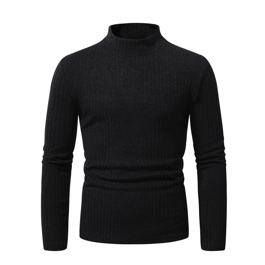 Herrarnas finstickade rullkragepullover Eva Jonsson-Eva Jonsson