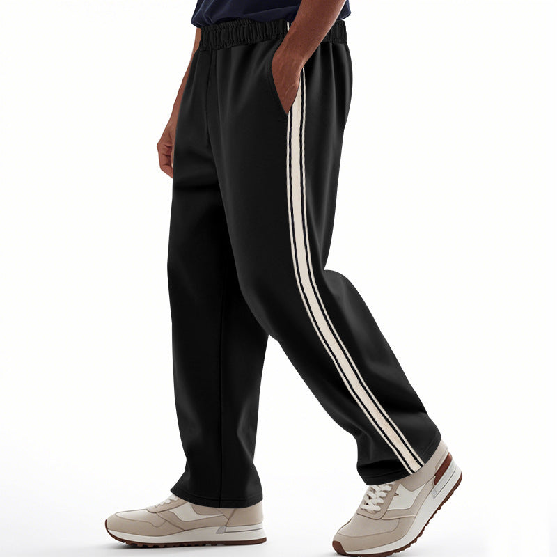 Herrarnas fritids-joggingbyxor med sidostrecken och elastisk midja Eva Jonsson-Eva Jonsson