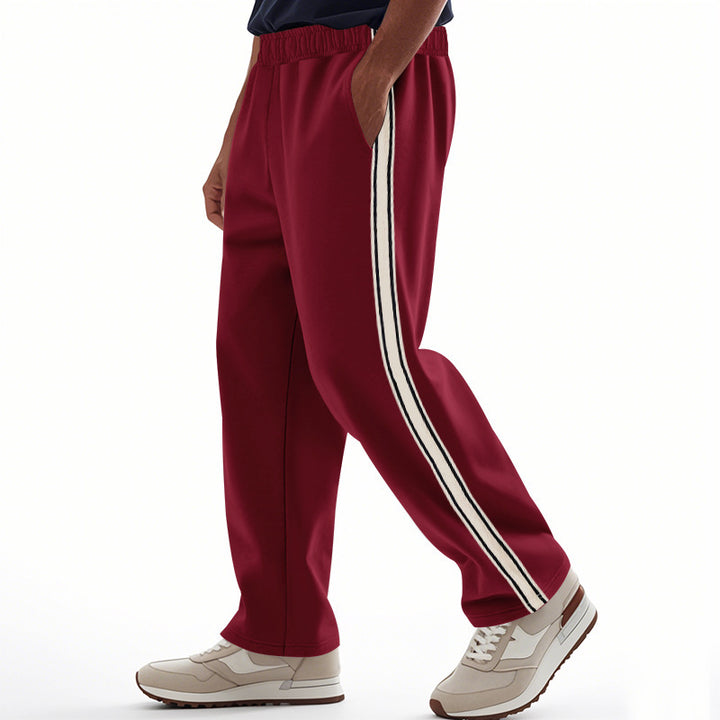 Herrarnas fritids-joggingbyxor med sidostrecken och elastisk midja Eva Jonsson-Eva Jonsson
