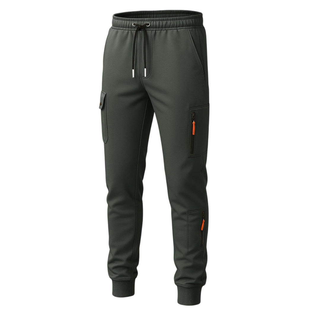 Herrarnas funktionella Cargo-Joggingbyxor med fickor Mirla-Eva Jonsson