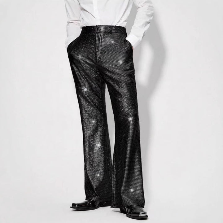 Herrarnas glittrande partypants i elegant snitt Mirla-Eva Jonsson