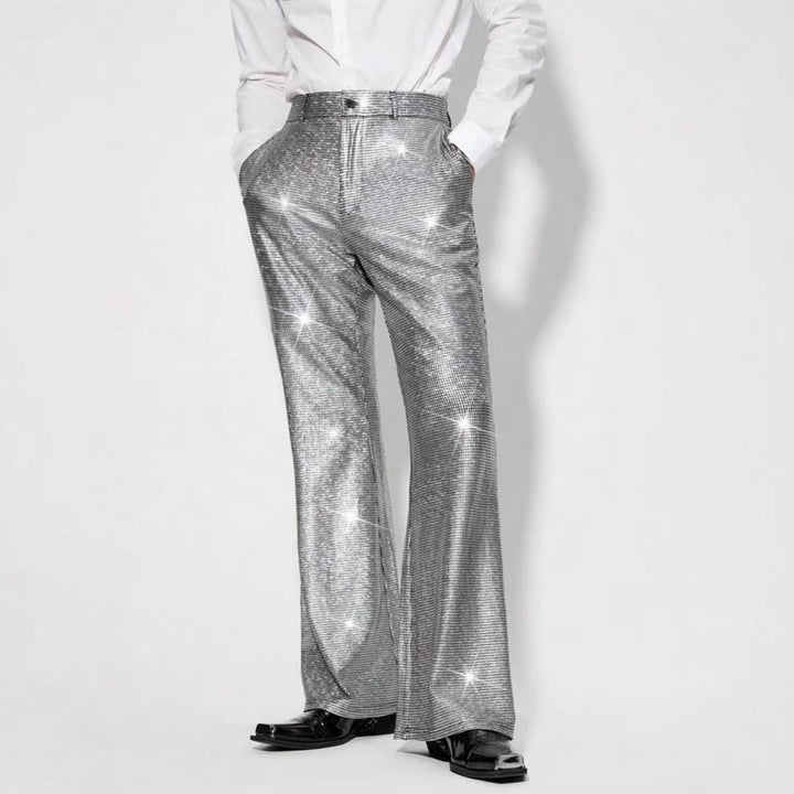 Herrarnas glittrande partypants i elegant snitt Mirla-Eva Jonsson