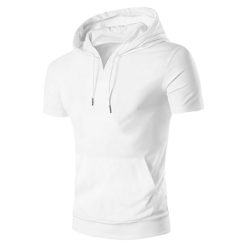 Herrarnas hoodie med V-hals och känguruficka Mirla-Eva Jonsson