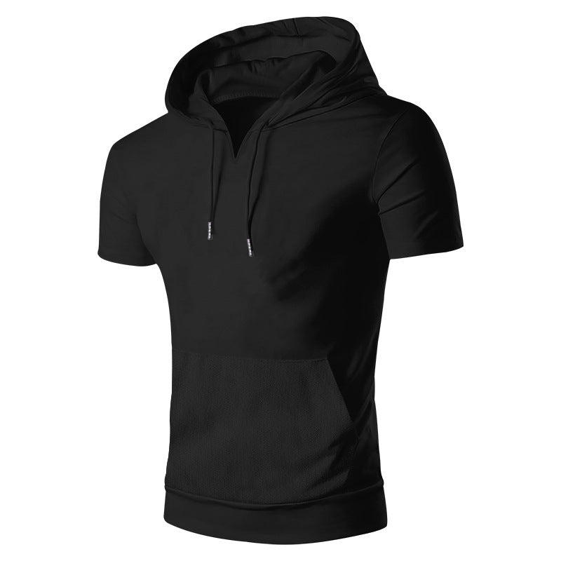 Herrarnas hoodie med V-hals och känguruficka Mirla-Eva Jonsson