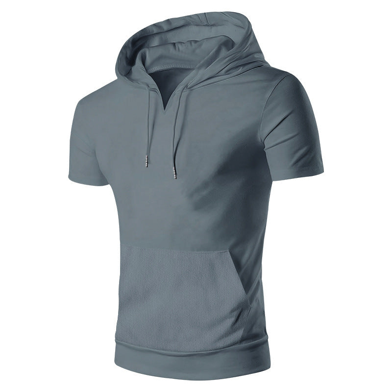 Herrarnas hoodie med V-hals och känguruficka Mirla-Eva Jonsson