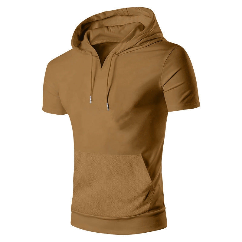 Herrarnas hoodie med V-hals och känguruficka Mirla-Eva Jonsson