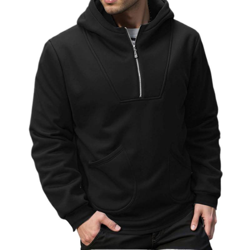 Herrarnas hoodie med innovativ design och praktisk dragkedja Mirla-Eva Jonsson