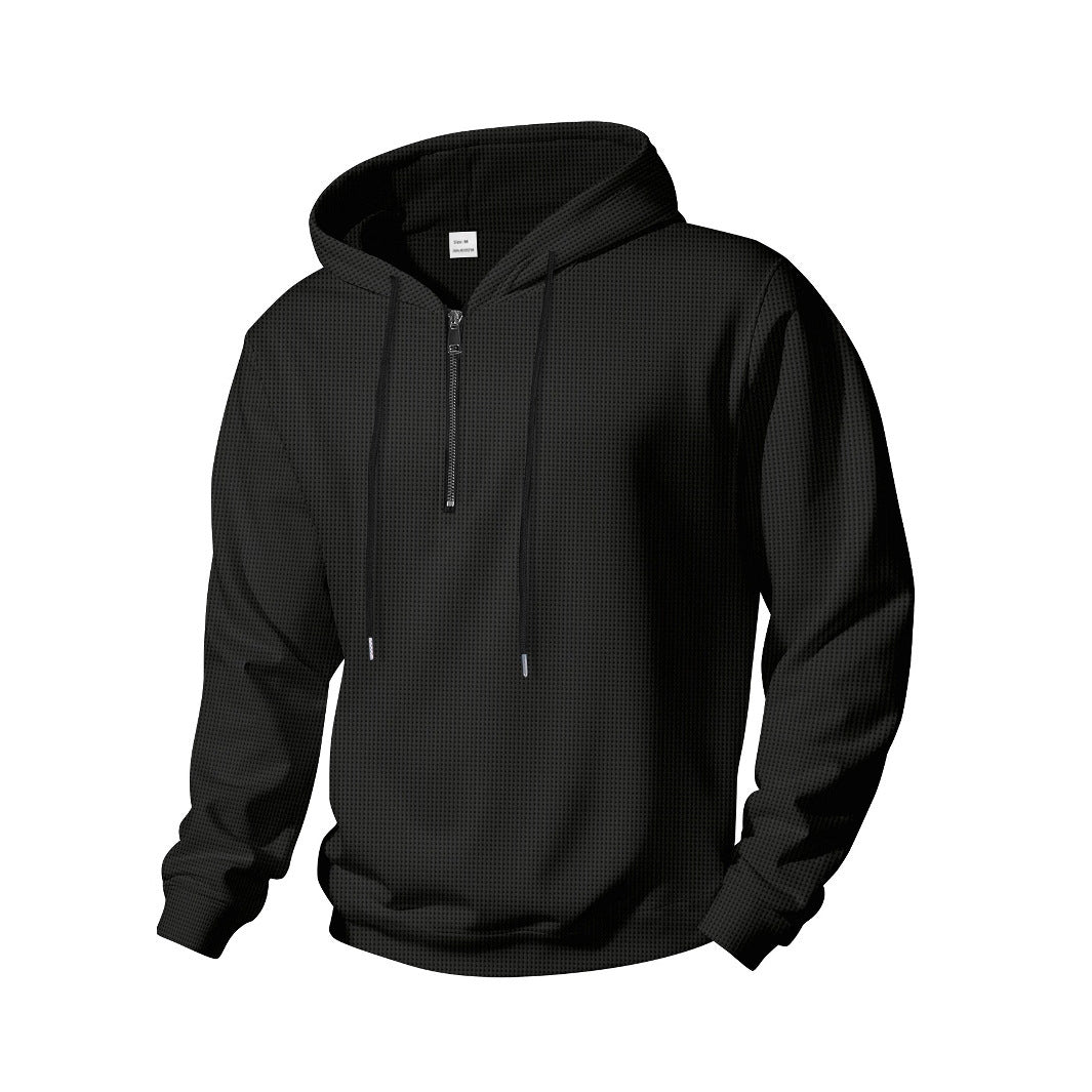 Herrarnas hoodie med innovativ dragkedja och Andningsbart material Eva Jonsson-Eva Jonsson