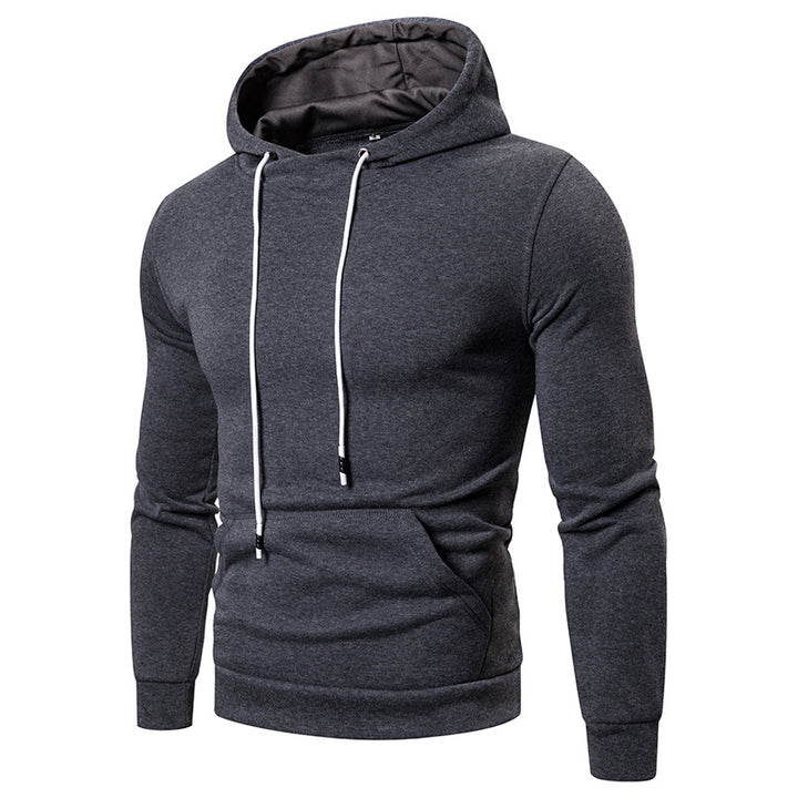 Herrarnas hoodie med känguruficka och mjuk bomullsblandning Mirla-Eva Jonsson