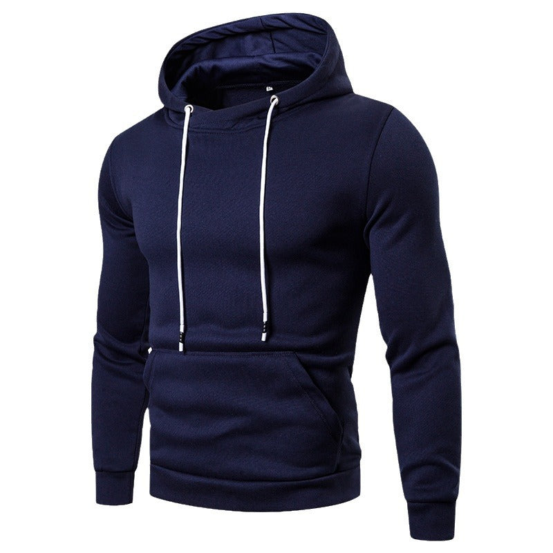 Herrarnas hoodie med känguruficka och mjuk bomullsblandning Mirla-Eva Jonsson