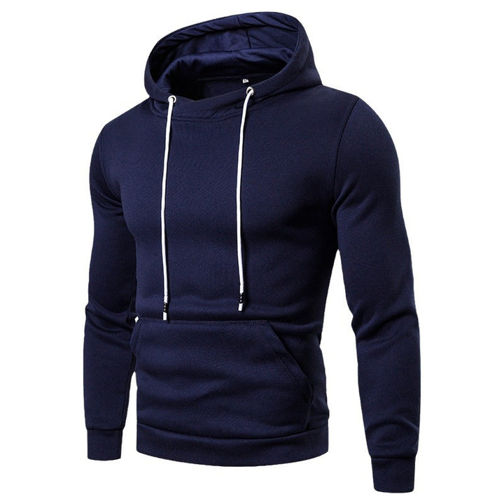 Herrarnas hoodie med känguruficka och mjuk bomullsblandning Mirla-Eva Jonsson