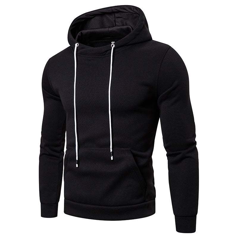 Herrarnas hoodie med känguruficka och mjuk bomullsblandning Mirla-Eva Jonsson