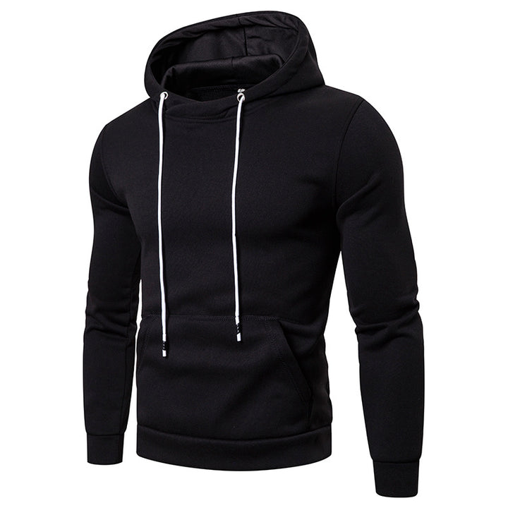 Herrarnas hoodie med känguruficka och mjuk bomullsblandning Mirla-Eva Jonsson