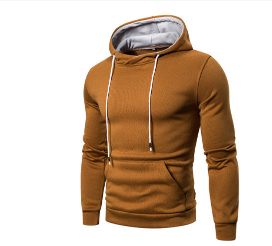 Herrarnas hoodie med känguruficka och mjuk bomullsblandning Mirla-Eva Jonsson