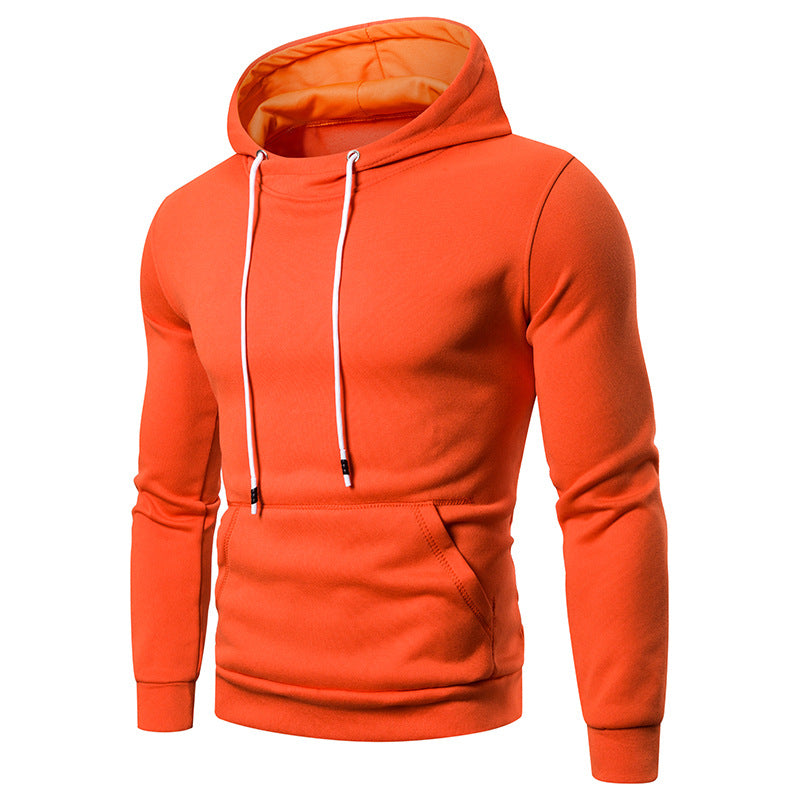 Herrarnas hoodie med känguruficka och mjuk bomullsblandning Mirla-Eva Jonsson
