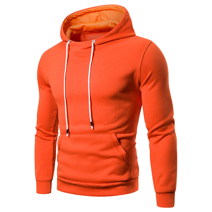 Herrarnas hoodie med känguruficka och mjuk bomullsblandning Mirla-Eva Jonsson