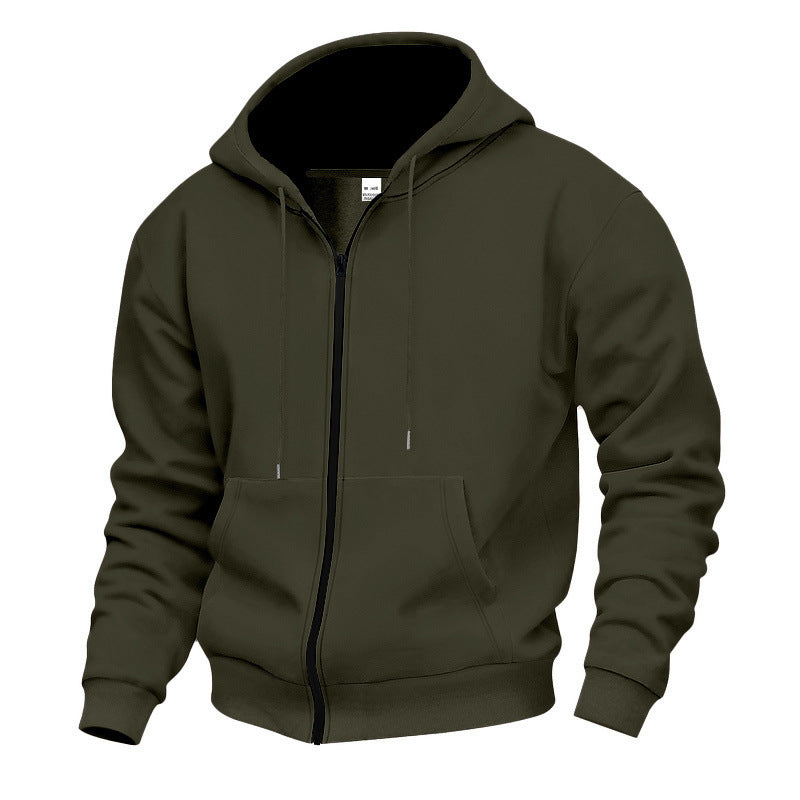 Herrarnas hoodie med praktiska dragkedjefickor och innovativt innerlager Mirla-Eva Jonsson